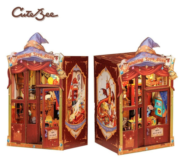 Book Nook Amazing Toy Store 17 x 12 cm 9