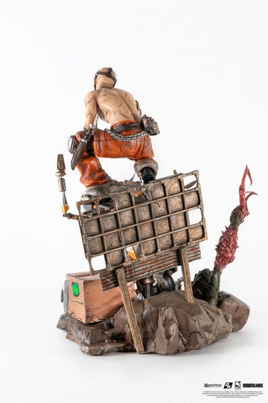 Borderlands 3 Statue 1/6 Psycho & Claptrap Diorama 40 cm 5