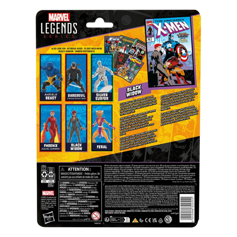 Black Widow Marvel Legends Action Figure Black Widow 15 cm 1