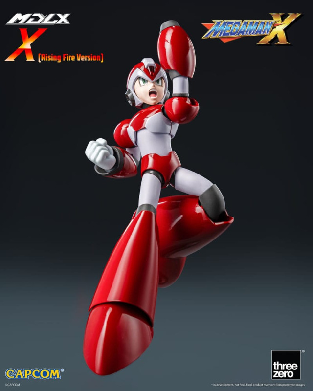 Mega Man MDLX Action Figure Rockman X / Mega Man X (Rising Fire Version) 12 cm 4