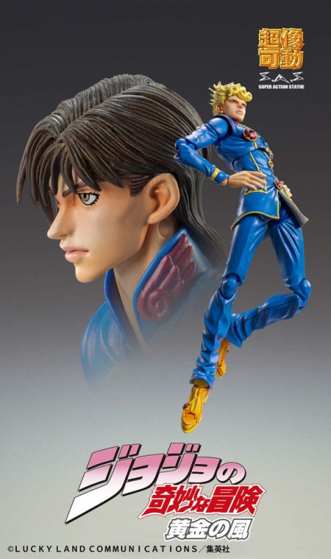 JoJo's Bizarre Adventure Part 5: Golden Wind Action Figure Chozokado Giorno Giovanna Second 15 cm 3