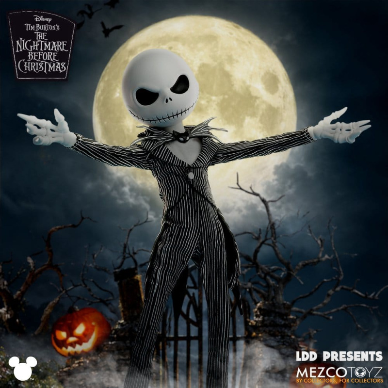 Nightmare Before Christmas LDD Presents Doll Jack Skellington 25 cm 3