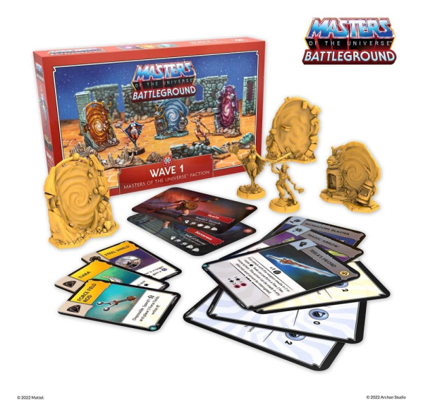 Masters of the Universe: Battleground Miniatures Game Wave 1: Masters of the Universe Faction *Engli