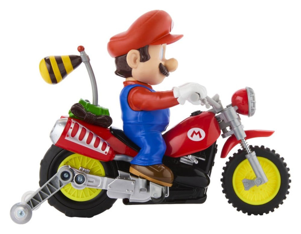 The Super Mario Galaxy Movie Hot Wheels RC Vehicle Mario Wheelie Motocross 13