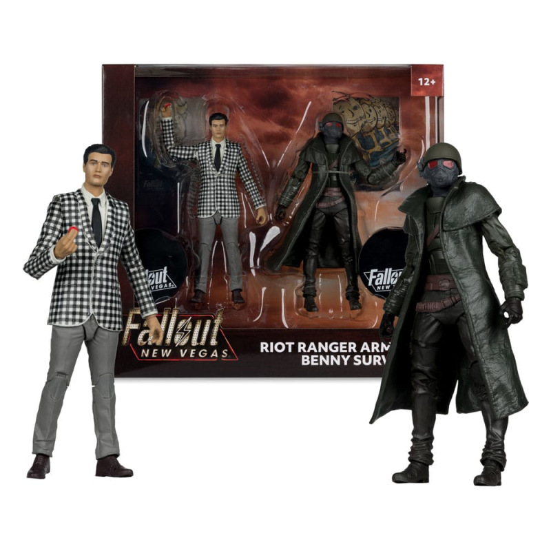 Fallout: New Vegas Statue 2-Pack Riot Ranger Armor & Benny Survivor 18 cm 4