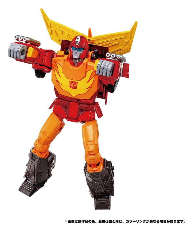 Transformers Masterpiece MPG-20 Action Figure Hot Rod (Style Generation) 18 cm 6