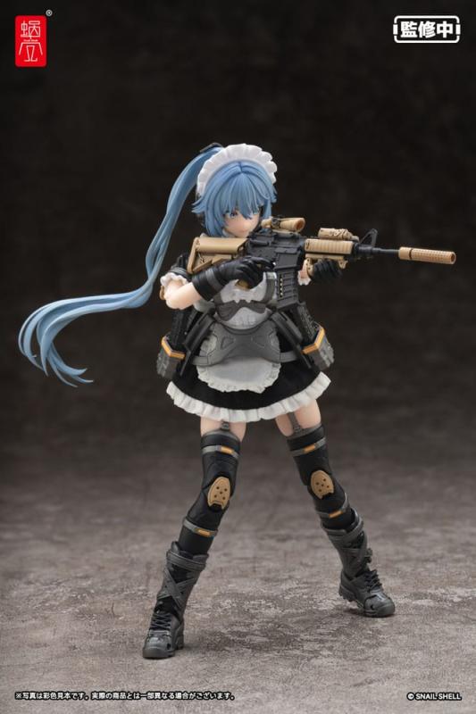 Original Character Action Figure Kit 1/12 RA-02 Tactical Maid Kazune Tokiwa 16 cm 8