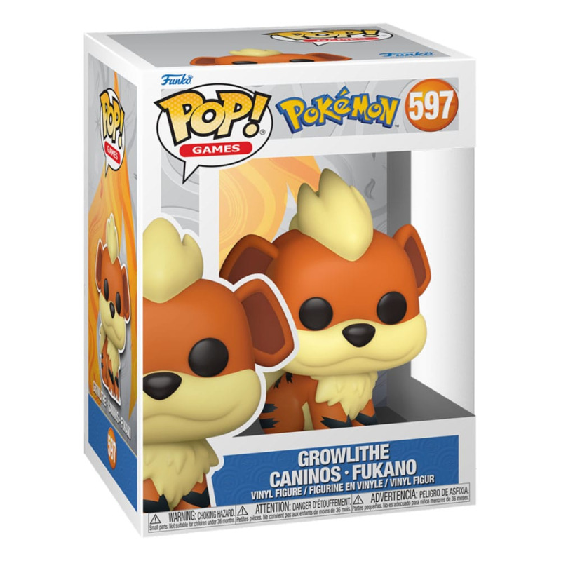 Pokemon POP! Games Vinyl Figure Growlithe (EMEA) 9 cm 1