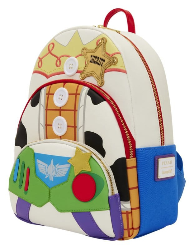 Toy Story 5 Triple Pocket Mid-Size Backpack 4