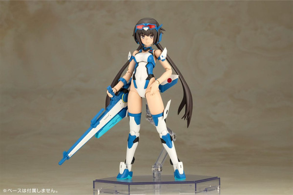 Frame Arms Girl Plastic Model Kit Stylet Swimsuit Blue Impulse Color Ver. 16 cm 3