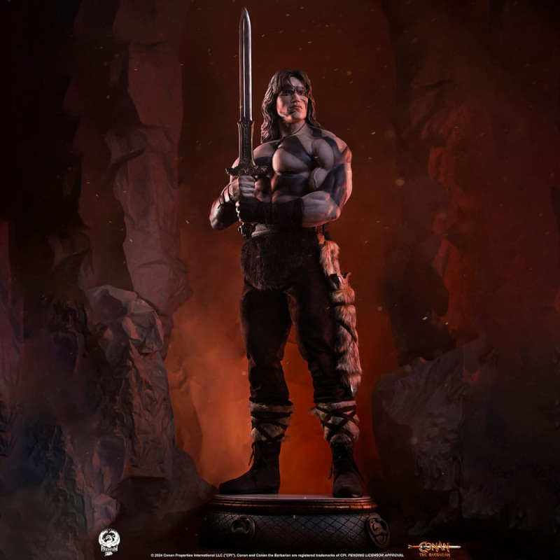 Conan the Barbarian Elite Series Statue 1/2 Conan Warpaint Edition 116 cm 1