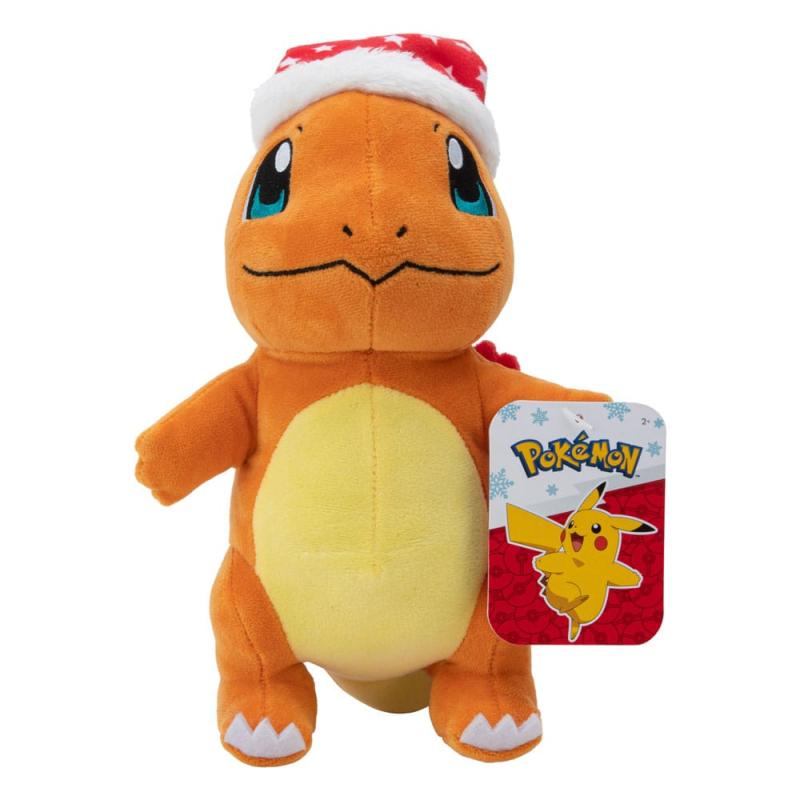 Pokémon Plush Figure Winter Charmander with Christmas Hat 20 cm