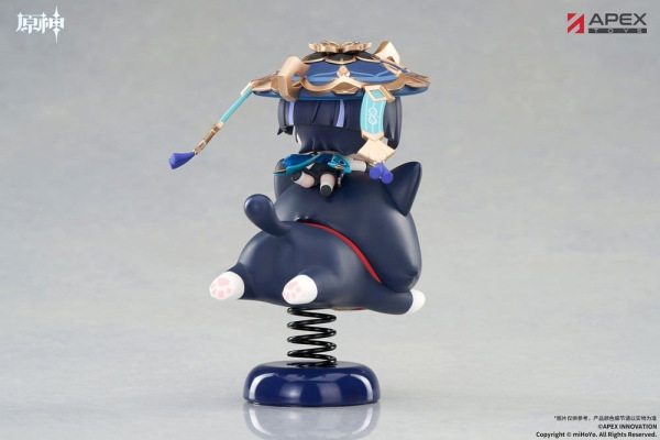 Genshin Impact Chibi Chara Yurayura Stand PVC Figure Wanderer 11 cm 10