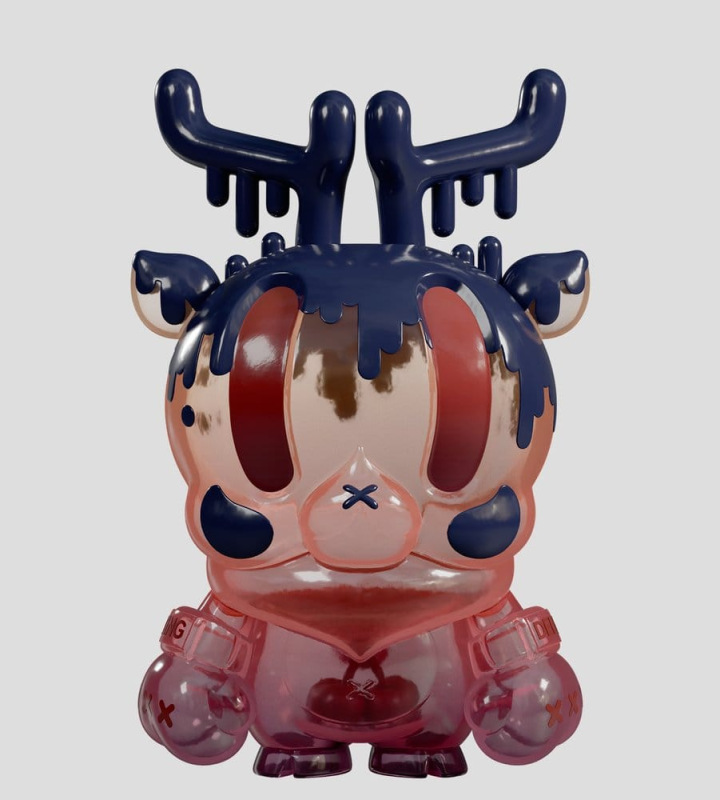 King Deer Distilled Mini Figures Blind Box Display (6) 6