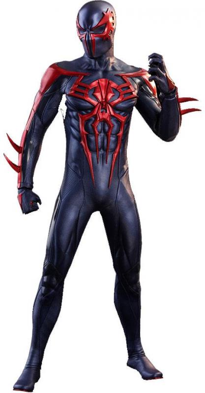 Marvel's Spider-Man Video Game Masterpiece Action Figure 1/6 Spider-Man 2099 Black Suit HT