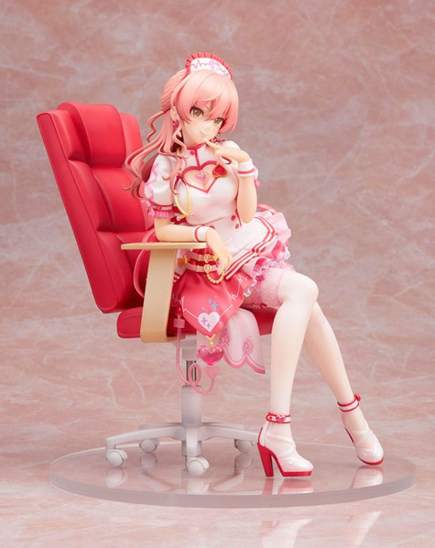 The Idolmaster Cinderella Girls PVC Statue 1/7 Mika Jougasaki Halloween Love Nurse Ver. 20 cm 6