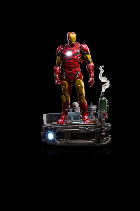Marvel Deluxe Art Scale Statue 1/10 Iron Man Unleashed 23 cm 10