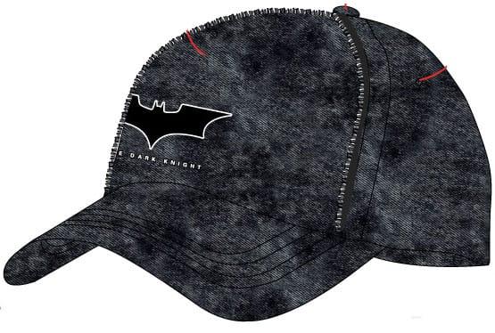 DC Comics Curved Bill Cap Batman The Dark Knight Logo Denim