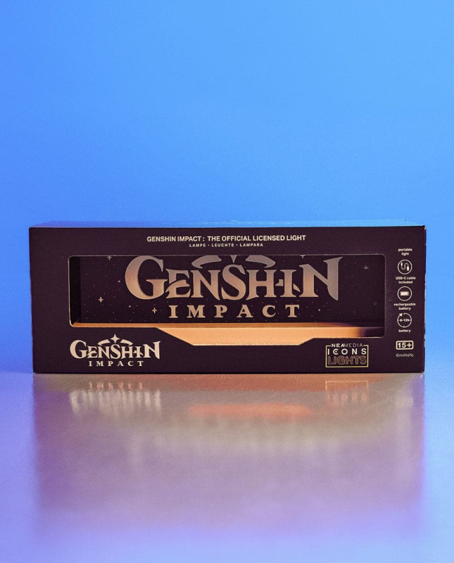 Genshin Impact LED-Light Logo 22 cm 5