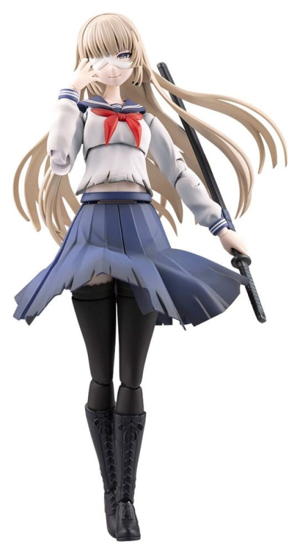 Sousai Shojo Teien Plastic Model 1/10 Kuon Yakushiji Maria Kagaribi Damage Ver. School Girl Emulatio