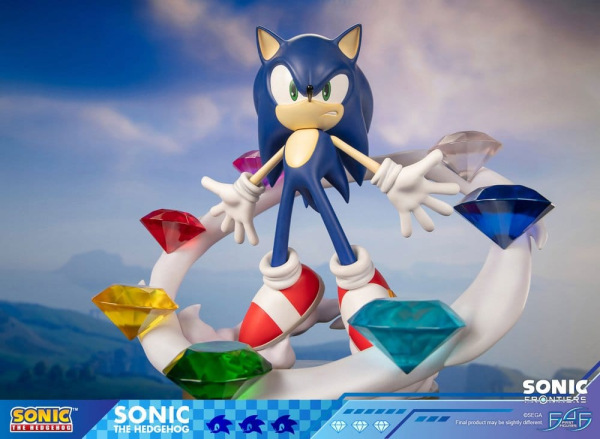 Sonic The Hedgehog Sonic Frontiers Resin Statue Sonic 42 cm 14
