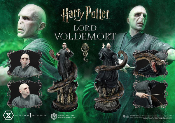 Harry Potter Real Elite Masterline Series Statue 1/4 Lord Voldemort Bonus Version 83 cm 3