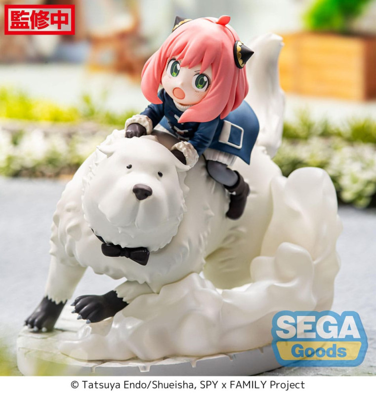Spy x Family Luminasta PVC Statue Anya Forger & Bond Forger Mission Extend 16 cm 2