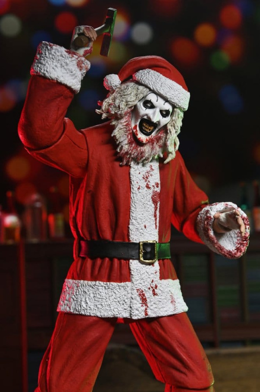 Terrifier 3 Action Figure Ultimate Santa Suit Art the Clown (Bloody Version) 18 cm 10