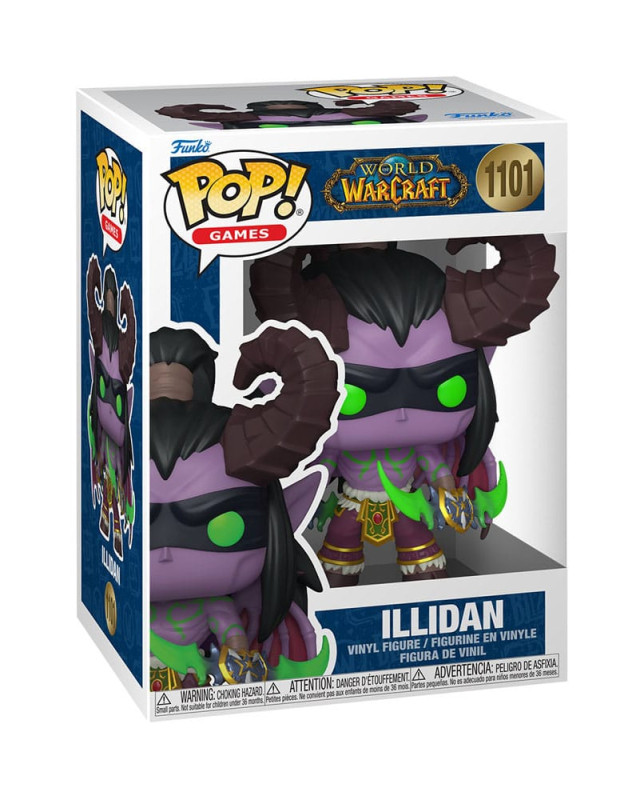 World of Warcraft POP! Games Vinyl Figure Illidan w/CH 9 cm Assortment (6) 1