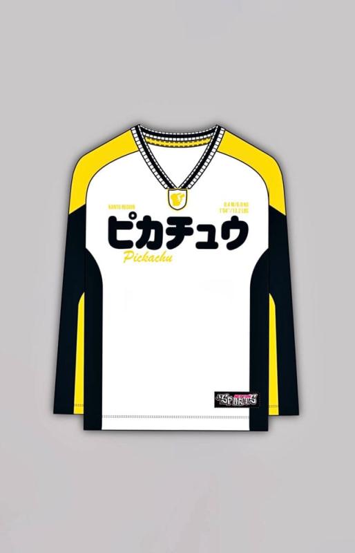 Pokemon Sweater Soccer Jersey Pikachu Size M