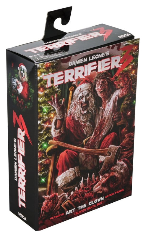 Terrifier 3 Action Figure Ultimate Santa Suit Art the Clown (Bloody Version) 18 cm 5