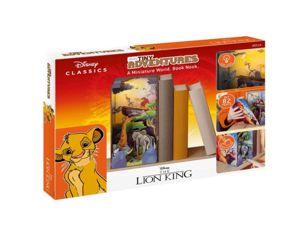 Disney Tiny Adventures Book Nook Mini Diorama The Lion King 23 cm 5