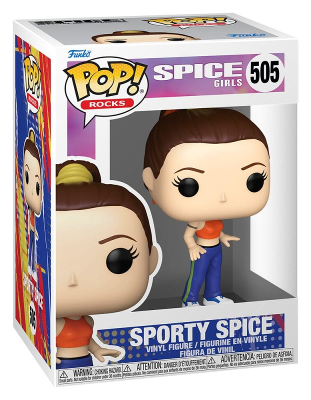 Spice Girls POP! Rocks Vinyl Figure Sporty Spice 9 cm 1