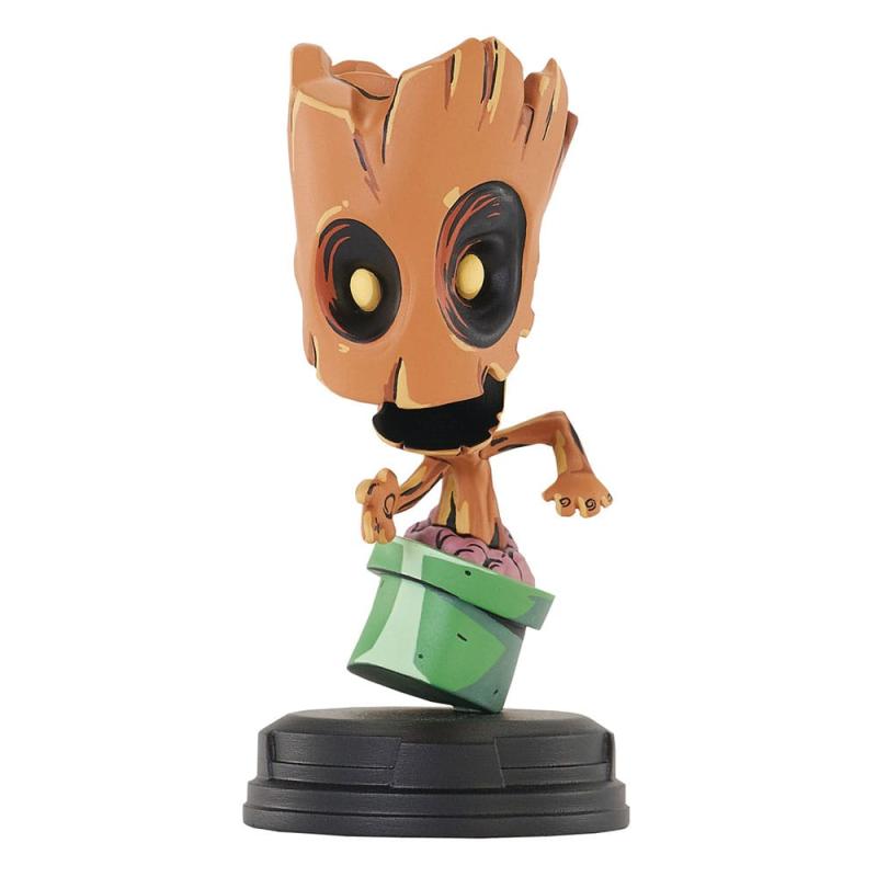 Marvel Animated Statue Groot (in Pot) 10 cm