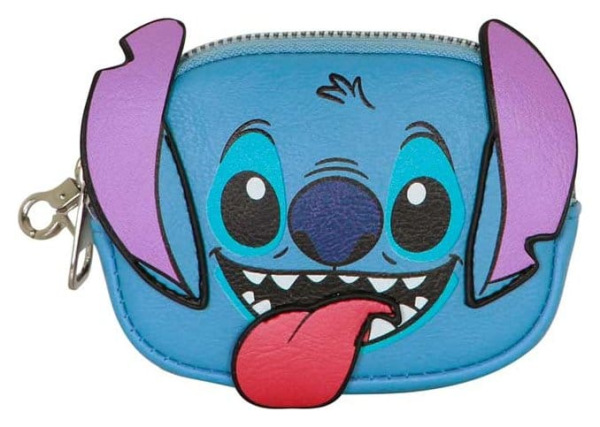 Lilo & Stitch Pill Coin Purse Tongue Blue