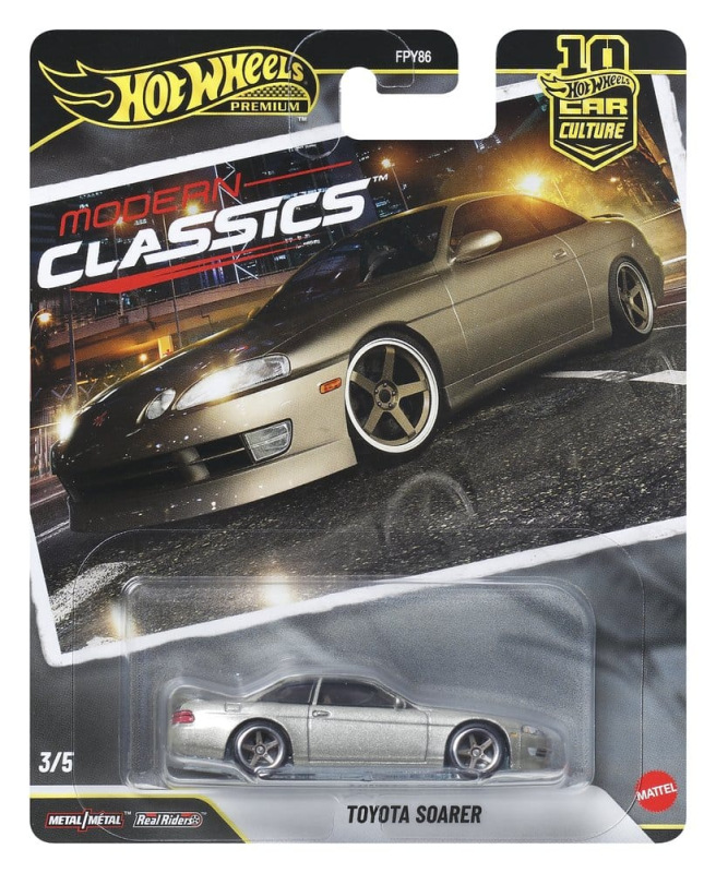 Hot Wheels Premium Die-Cast Vehicles 1/64 Car Culture 976R Assortment (10) 12