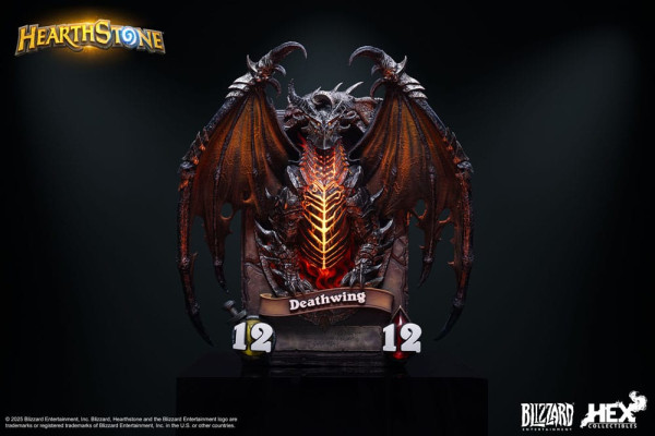 Hearthstone 3D Art Frame Statue Deathwing 34 cm 13