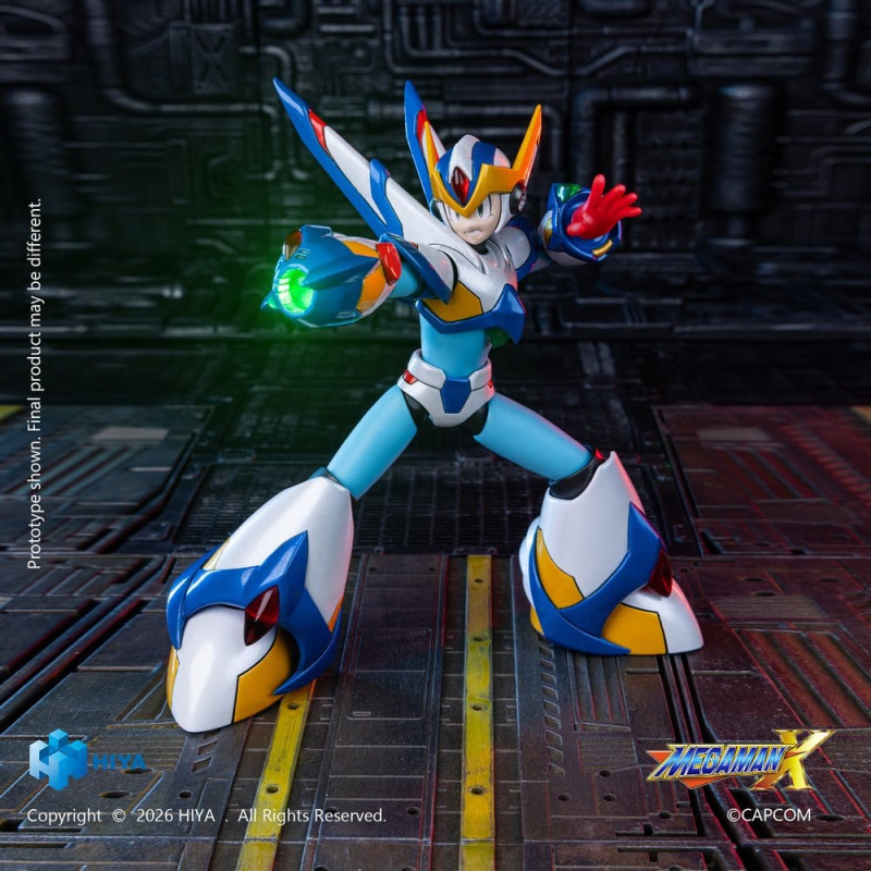 Mega Man X Exquisite Basic Series Actionfigur X Falcon Armor Version 15 cm 5