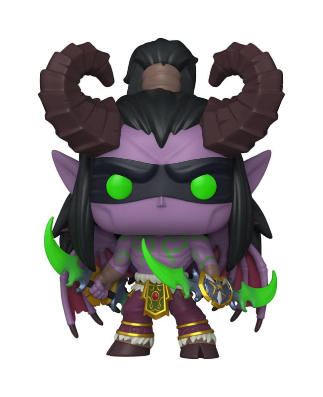 World of Warcraft POP! Games Vinyl Figure Illidan w/CH 9 cm Assortment (6) 2