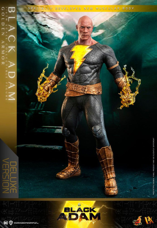 Black Adam DX Action Figure 1/6 Black Adam (Golden Armor) Deluxe Version 33 cm 6