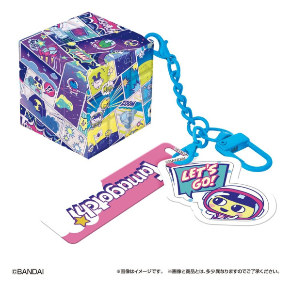 Rubik's ID Keychains Tamagotchi Blind Box Display (6) 5