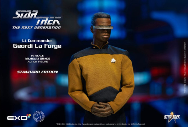 Star Trek: The Next Generation Action Figure 1/6 Lt. Commander Geordi La Forge (Standard Version) 28 1