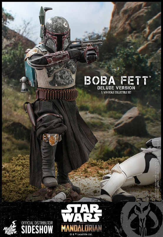 Star Wars The Mandalorian Action Figure 2-Pack 1/6 Boba Fett Deluxe 30 cm 9