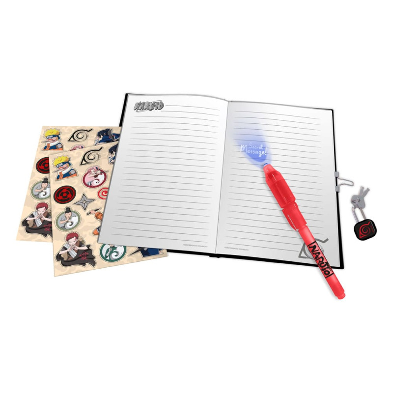 Naruto Secret Diary Set with Lock 1