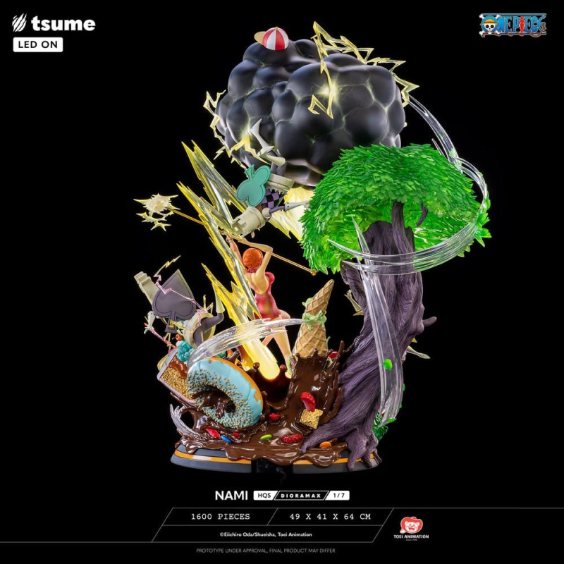 One Piece HQS Dioramax Figure 1/6 Nami 64 cm 4