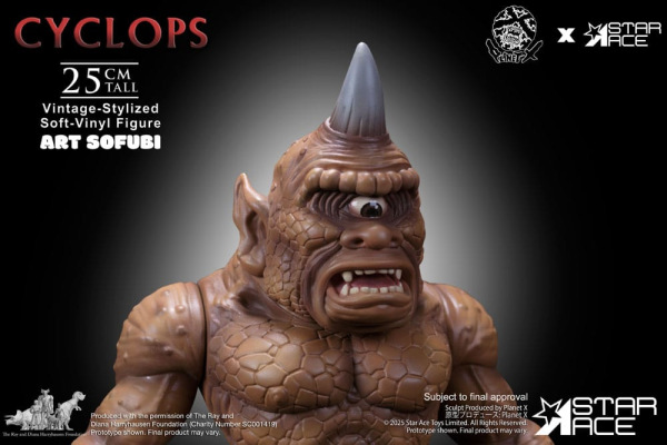 Ray Harryhausen Soft Vinyl Statue Cyclops (Vintage-Style) 25 cm 5