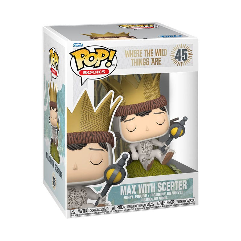 Where the Wild Things Are POP! Premium Vinyl Figure Max w/Scepter? 9 cm 1
