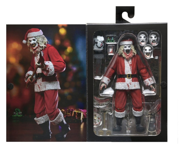Terrifier 3 Action Figure Ultimate Santa Suit Art the Clown (Bloody Version) 18 cm 3