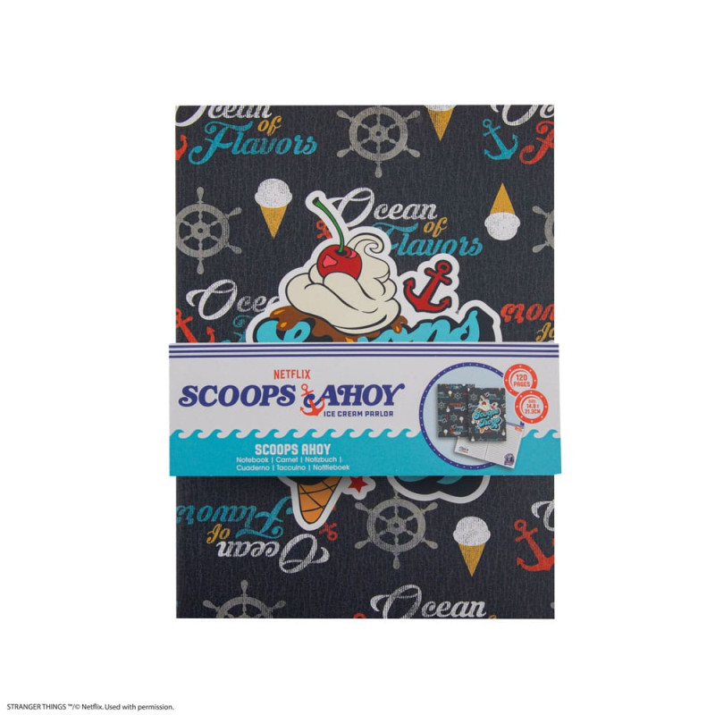 Stranger Things Notebook Scoops Ahoy Softcover 3
