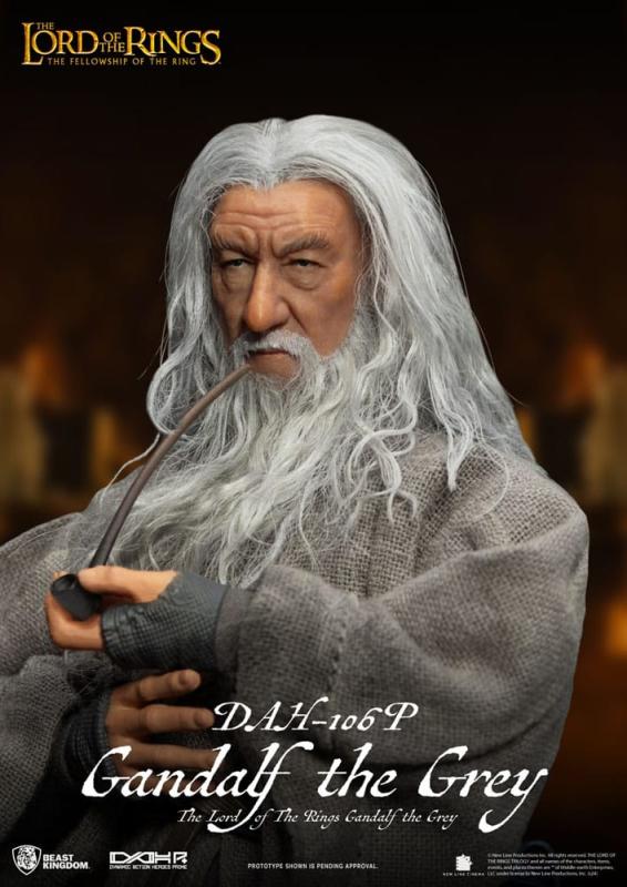 Lord of the Rings Dynamic 8ction Heroes Action Figure 1/9 Gandalf the Grey 21 cm